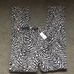Banana Republic zebra Sloan pant
